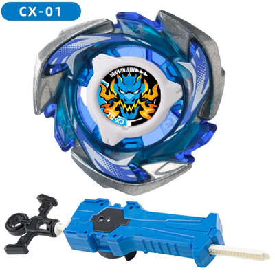Burst Beyblade CX-01 Dran Brave Blue Silber Spinning Top Gyro Spielzeug Launcher