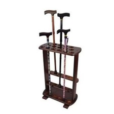 Storage Handmade Wooden Rack For Walking Canes Sticks Golf Walking Cane Stand
