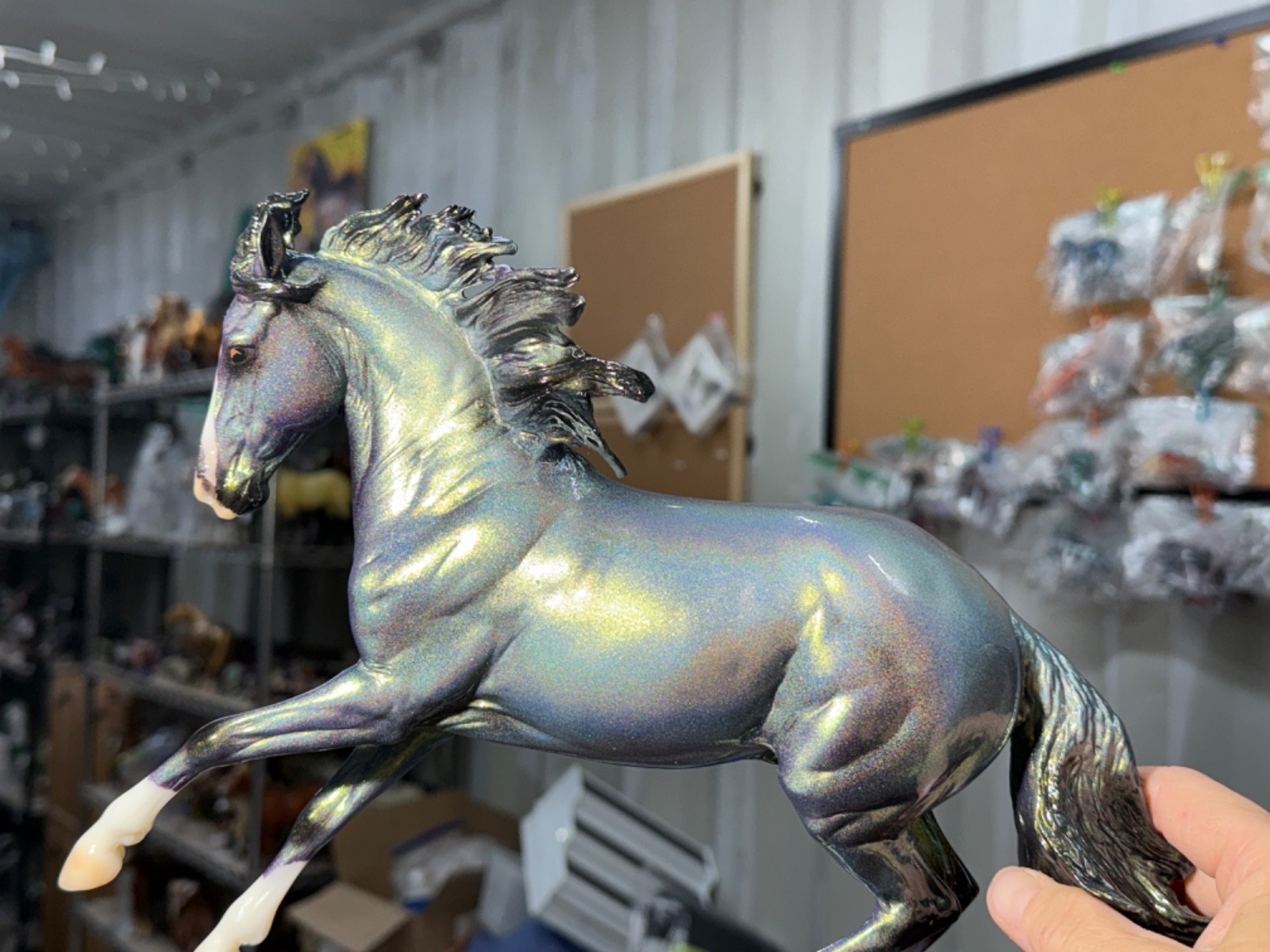 Breyer Model Horse Criollo Glossy One Of My Mesmerizing Pieces Long Mane CM=)