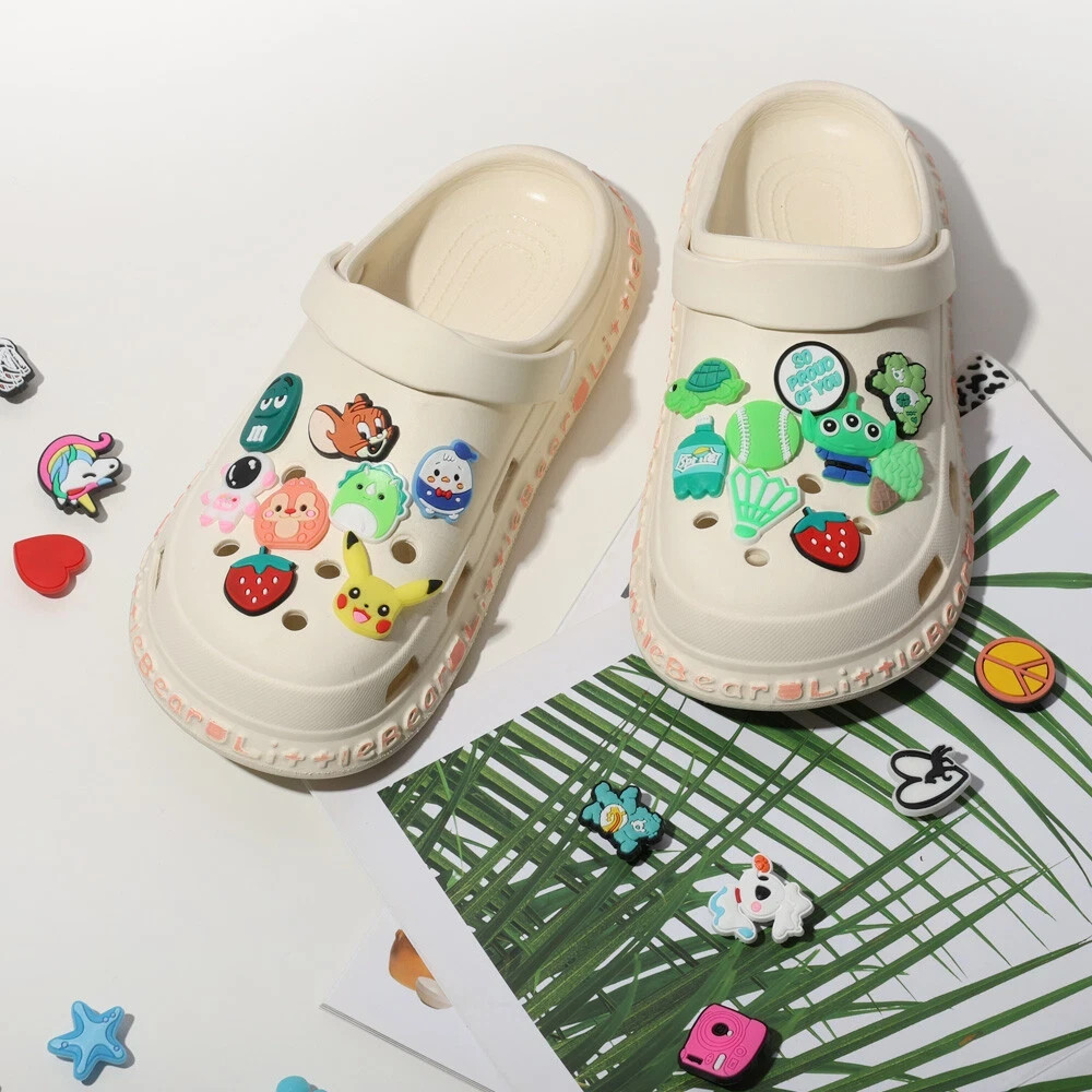120 Pcs Mixed Shoe Charms For Croc Clogs - Random Cool & Lovely Decorations For Girls