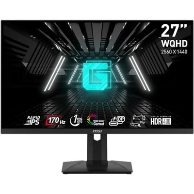 MSI G274QPF 27'' IPS Monitor 2K WQHD 170Hz G-Sync Compatible - Black