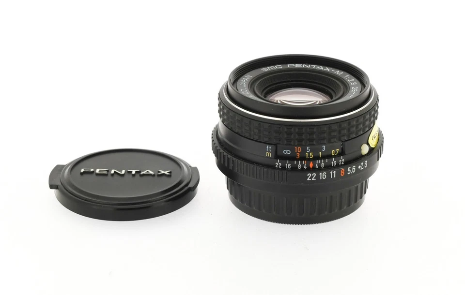 SMC Pentax‑M 28mm f/2.8 – Grand‑angle compact – Très bon état - Photo 1/4