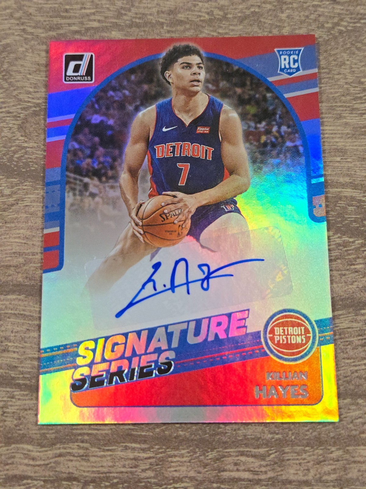 Killian Hayes 2020-21 Panini Donruss Signature Series Rookie Auto