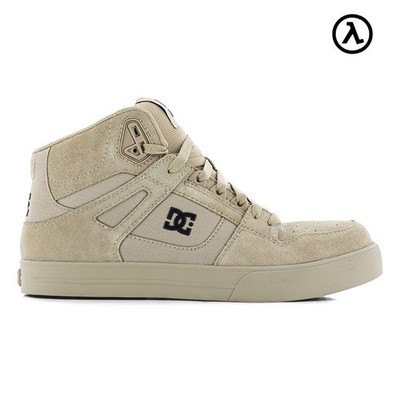 DC PURE WORK MEN'S DESERT TAN HIGH-TOP BOOTS DC60207 - ALL SIZES - NEW
