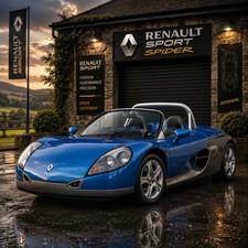 Renault Sport Spider French Performance Sports Car Wall Art Poster