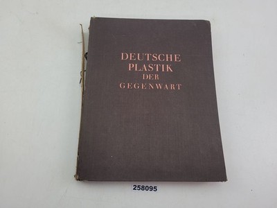 Buch DDR Kunst Plastik der Gegenwart Bruno Werner 1940er Vintage #258095