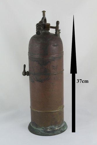 Alte Pumpe : Rückenspritze De Kupfer Lenurb Hergestellt Bei Vidaurreta Und Cia - Bild 10 von 10