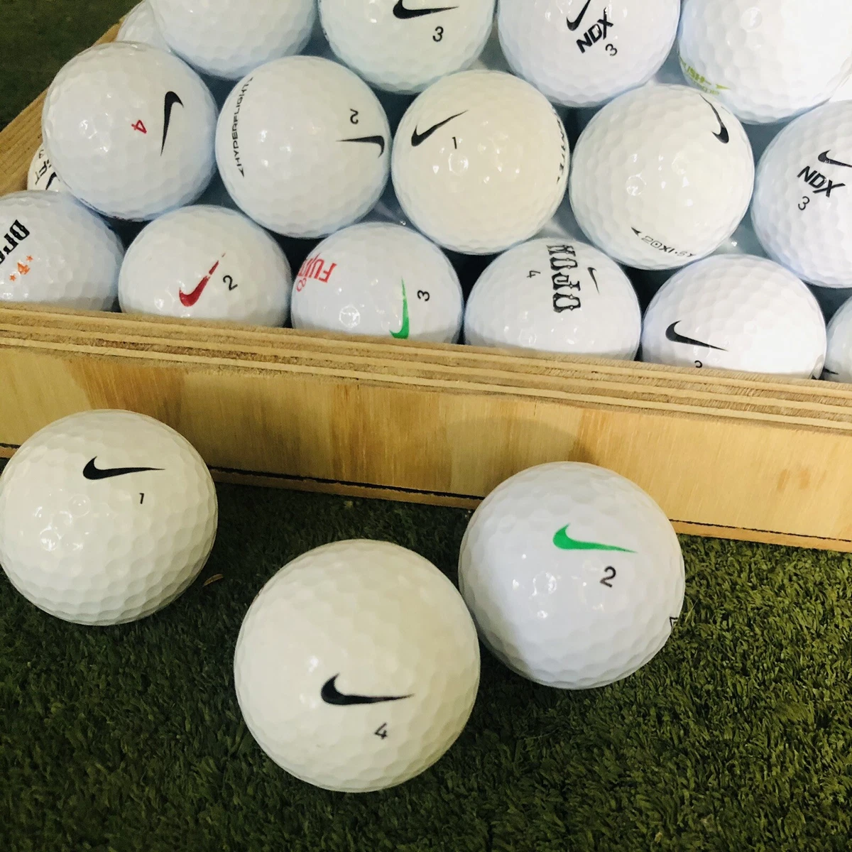 Custom nike top golf balls