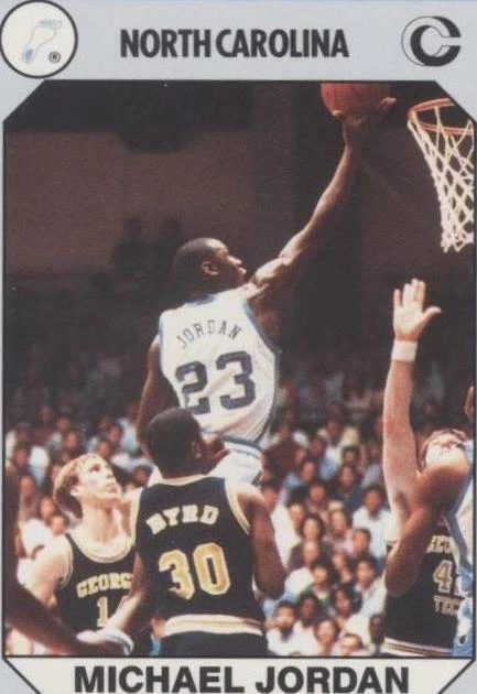 North Carolina Tar Heels Michael Jordan NBA Basketball Trading