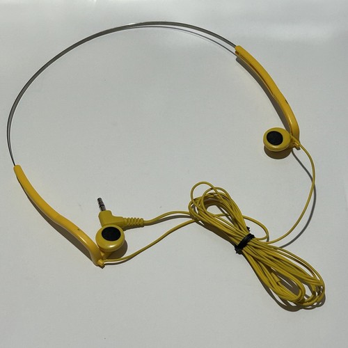 Koss Vintage Yellow 3.5mm Headphones - Picture 3 of 7