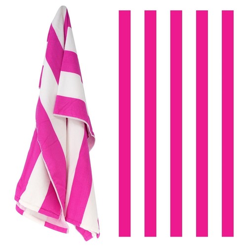 Cabana Striped Beach Towels 100% Microfiber Classic Extra Large Towel 70x140 cm - Picture 11 of 17