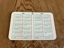 ROLEX Calendar - Years 1992 1993 - 10 Cm X 6.5 Cm - For Collectors