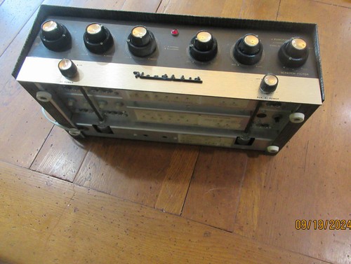 Heathkit SP-2 Tub Preamplifier has both A and B for Stereo  EF86,12AU7, 12AX7
