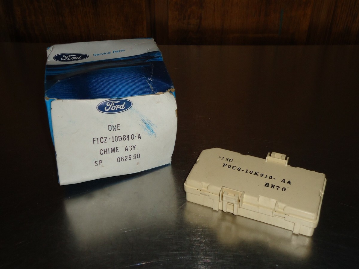 New NOS Ford Warning Chime F1CZ-10D840-A F0C6-10K910-AA