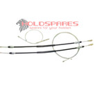 <!--F#f_0--> HOLDEN STATESMAN WAGON TO COMMODORE DISC BRAKE REAR NEW BRAKE CABLE SET HQ HJ<!--F/-->