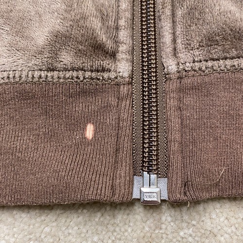 Christian Audigier Velvet Hoodie Small Women's Brown Y2K Ed Hardy Velour - Picture 7 of 19