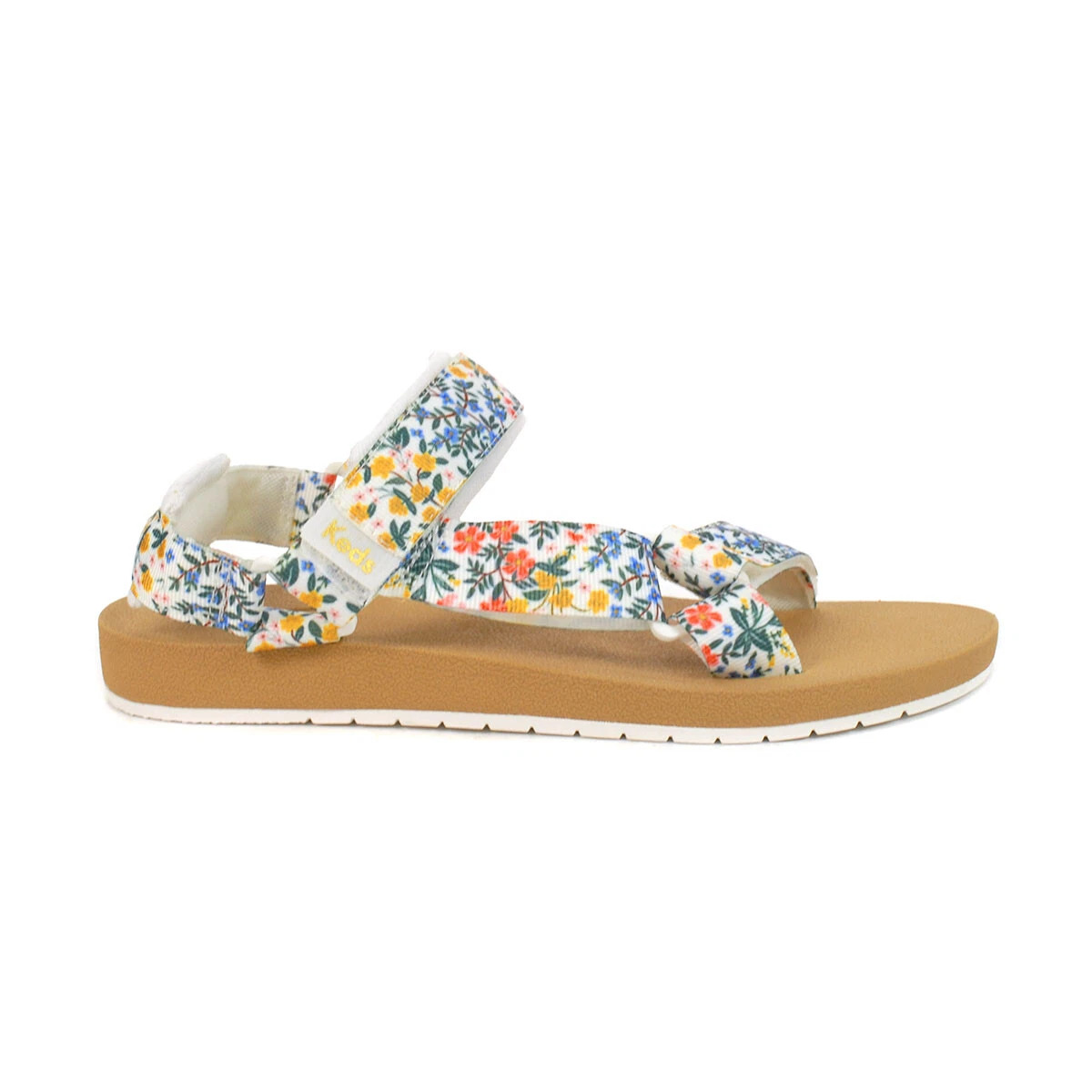 Meyella Udholdenhed tricky Keds x Rifle Paper Co. Trio Wildwood Snow White Sandals WF66081 | eBay