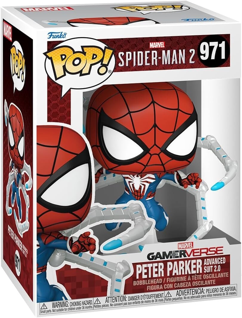 Funko Pop Gamerverse Spiderman 2 - Peter Parker (Advance