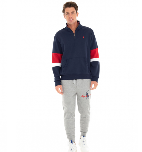 Polo Ralph Lauren Men's Classics 1/4 Zip Pullover Sweater Navy MSRP $110.00 NWT - Picture 6 of 20