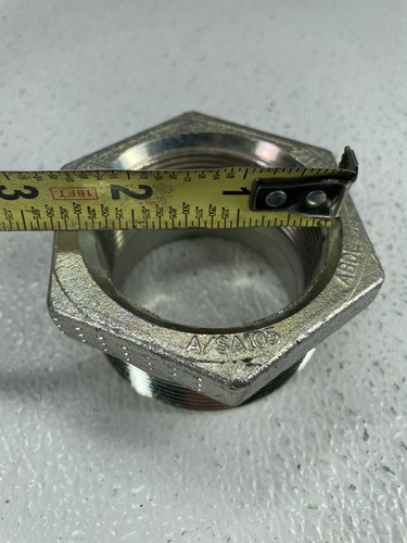 BUSHING 2-1/2" x 2" Threaded Forged Steel A105 3000# 3M (Lot of 3) - Picture 7 of 12