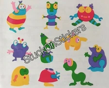Mrs Grossman's ENDORFUN KIDS children  Stickers Vintage Retired 1999