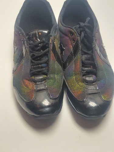 converse black rainbow