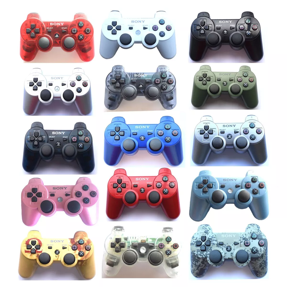 Official Original Sony Playstation Dual Shock 3 PS3 Controller Multiple  Colours