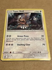 TYPE: NULL 89/111 Holo Foil Rare Card Pokemon TCG Crimson Invasion
