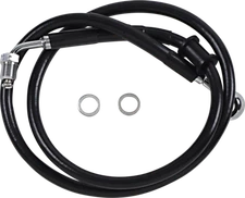 Drag Specialties Extended Stainless Steel Front Brake Line Kit 1741-5798