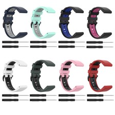 22MM Quick Release Silicone Strap Watch Band For Garmin Fenix7/6/5 Forerunner935