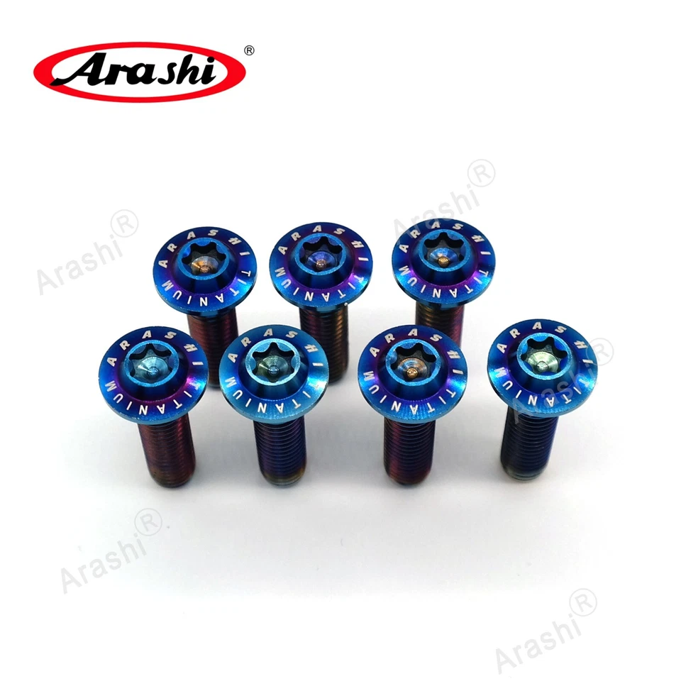 Front Brake Discs Rotors + Bolts Screws For Kawasaki Ninja ZX7R ZX7RR 1996-2003 - Изображение 3 из 4