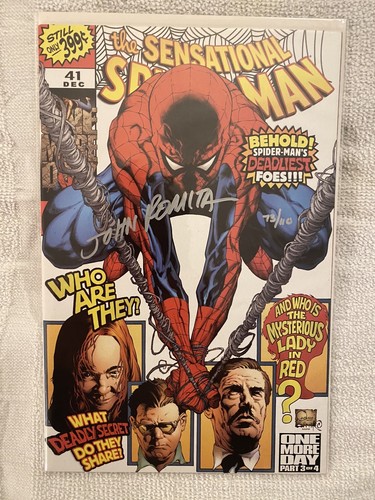 Spider-Man One More Day Set Amazing 544 545 41 24 signed JOHN ROMITA Sr COA - Picture 9 of 10