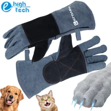 Training Anti-Bite Gloves Animal Handling Chew Protective Gloves Dog Cat Parrot