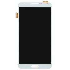 LCD Digitizer Assembly for Samsung Galaxy Note III White Aftermarket Front Glass