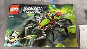 Lego Crater Creeper GALAXY SQUAD 70706 99% complete w/ instructions No Box