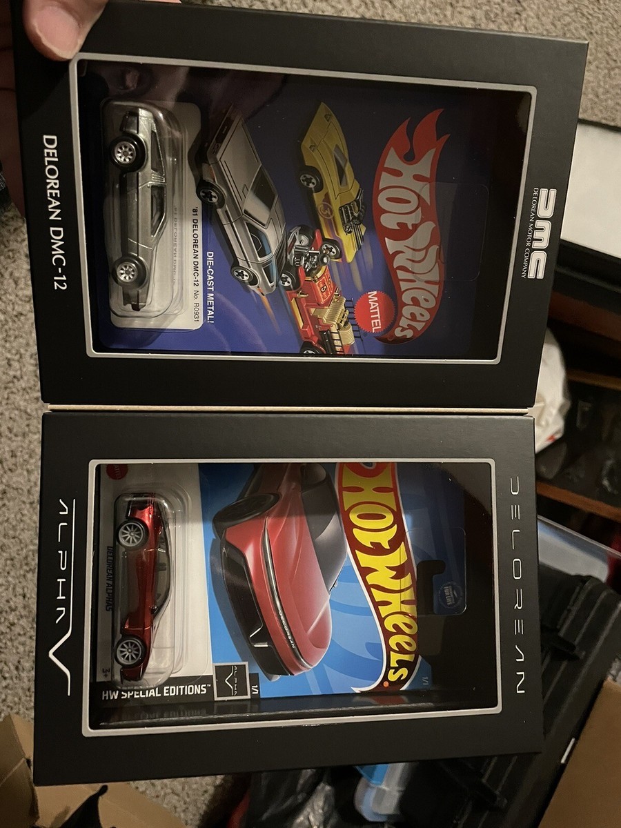 Hot Wheels 2023 Red Line Club RLC DeLorean | DMC-12 & Alpha5