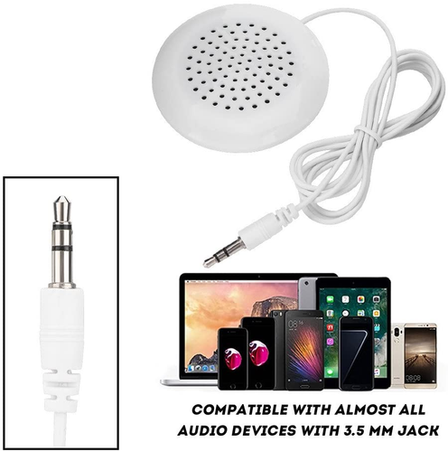 5Pcs DIY Pillow Speaker, New 3.5Mm Mini Stereo Speaker for MP3 Phone Portable CD - Picture 3 of 9