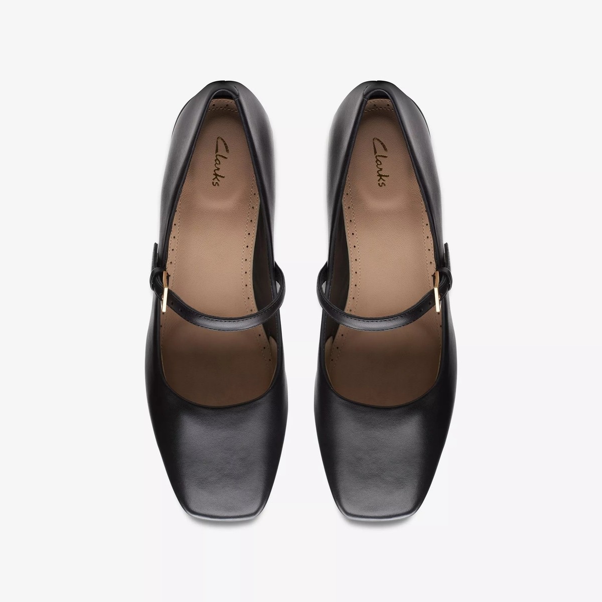 Clarks Women's Seren30 Buckle Black Leather 26172058 | eBay
