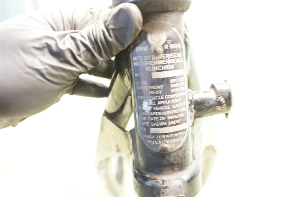 BMW R90/6 R90 R90S R75/6 R60/6/6 R100S 1974 *marco 2737 Foto 4 de 4