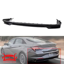 Rear Lower Air Dam Deflector Valance Apron For 2021 2022 2023 Hyundai Elantra