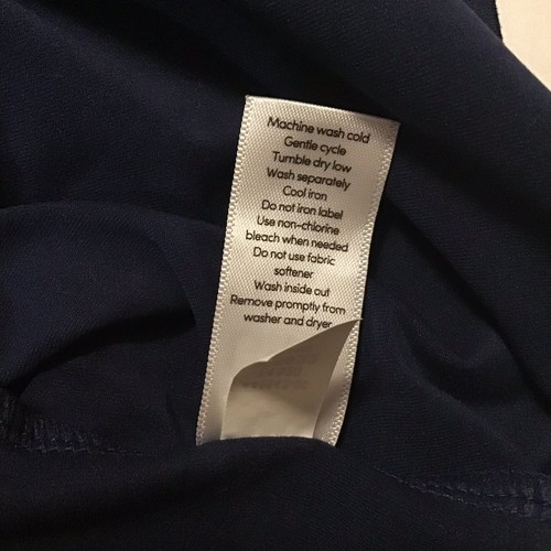 Athleta Girl Tank Top size XL/14 Navy Blue Racerback - Picture 7 of 8