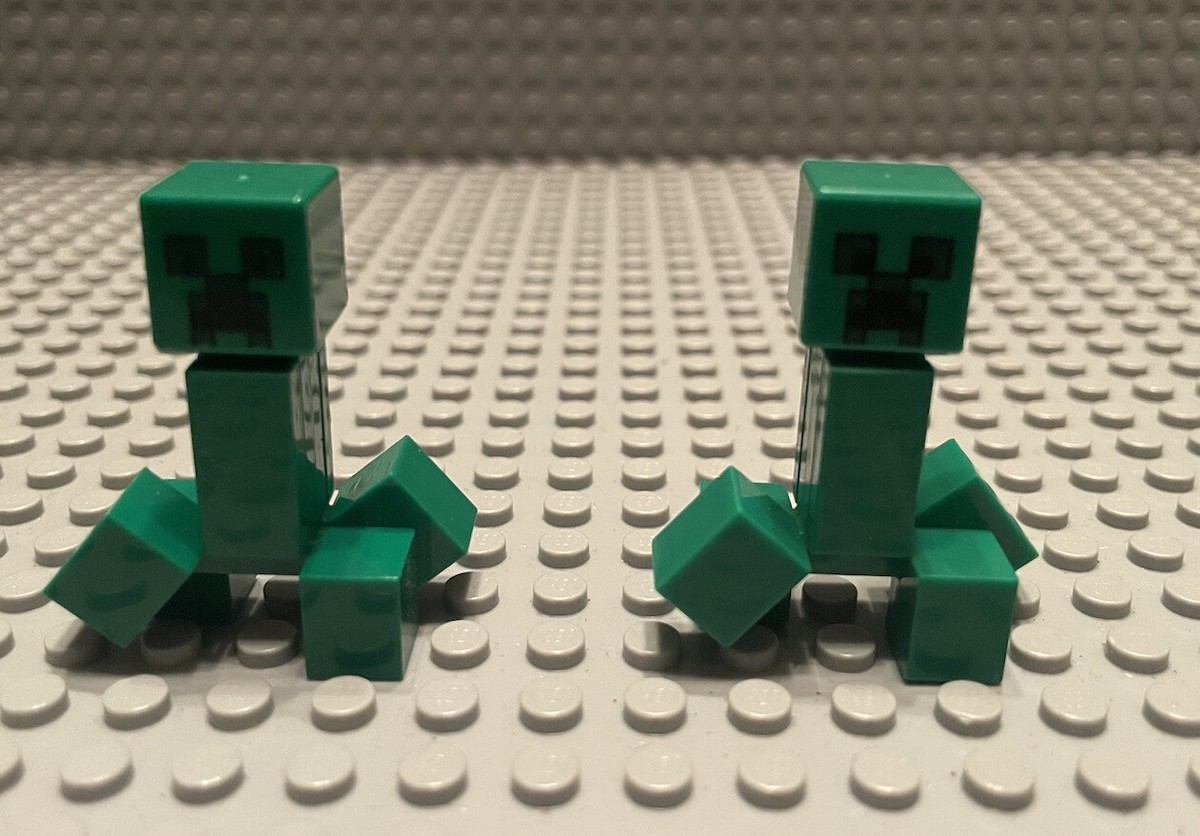 コレクション 20 2X Creeper, Minecraft, 21155 21118 21120 Z/ min012 LEGO
