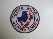 Vintage U.S. Power Squadrons Skipper Saver Patch BIS