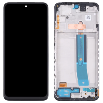 Schermo LCD + Vetro Touch Per Xiaomi Redmi Note 11 (modelli 2201117TG/TI/TY) - Nero