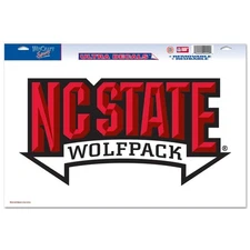 NORTH CAROLINA STATE WOLFPACK MULTI USE DECAL 11"X17" BRAND NEW FREE SHIPPING