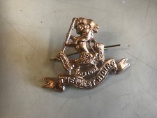 WW1 British army cap badge West Riding regiment -  reproduction