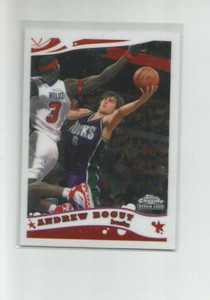 2005-06 TOPPS CHROME #210 ANDREW BOGUT RC