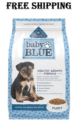 Blue Buffalo Baby Blue Healthy Growth Formula Natural Puppy Dry Dog Food, Chicke