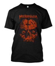 RARE  NWT 8859-Necrophagia American T shirt Size S-5XL