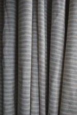 Modal Spandex Jersey Knit Fabric Yarn Dyed Stripes Natural/Natural 1/8-1/16